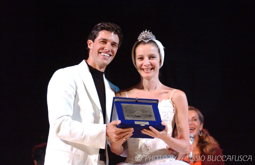 Roberto Bolle e Agnes Letestu